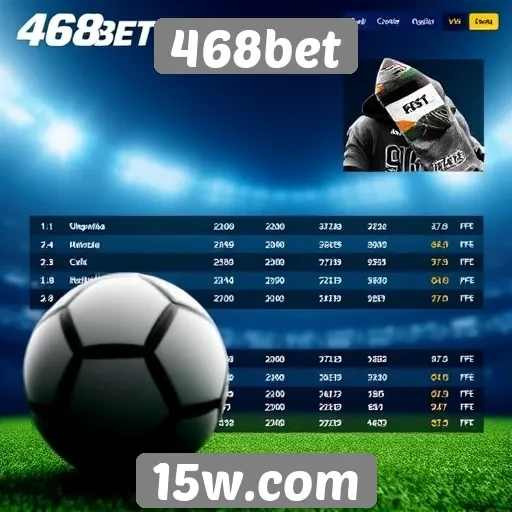 Apostas esportivas em destaque na 468bet